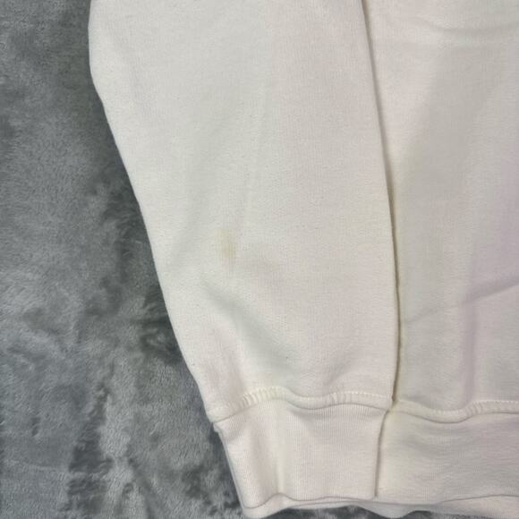 VTG Shenanigans embroidered floral cottagecore button up sweatshirt womens L - Picture 3 of 9